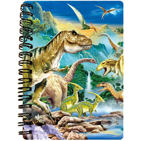 3D LiveLife Jotter - Dinosaur Valley