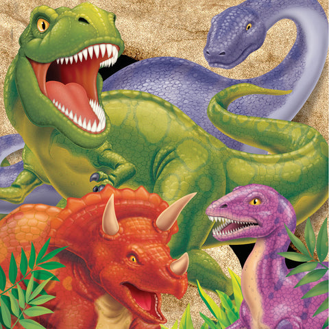 Dino Blast Napkins pack of 16